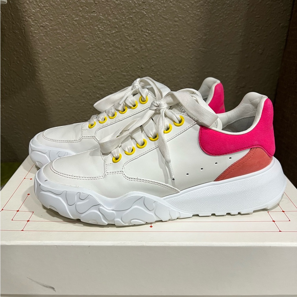 Alexander McQueen Oversized Court Trainer
Women’s size 8